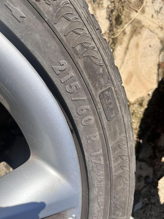 Алуминиеви джанти с гуми 215/60 R 17