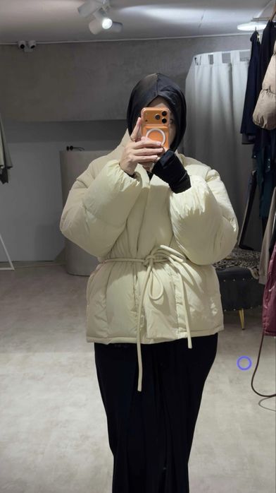 Куртка кимоно бежевого цвета