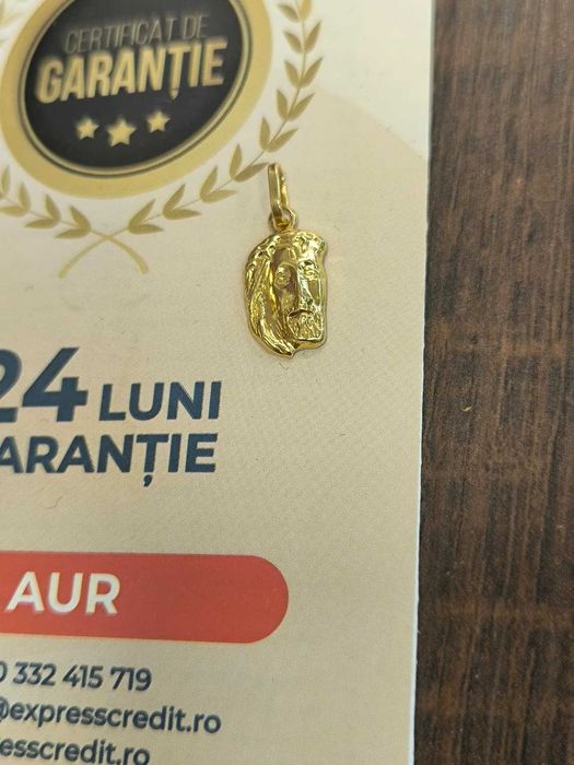 (Ag24) Pandantiv aur 18K 0,76gr b.45255.3 - Garantie 2 ani!