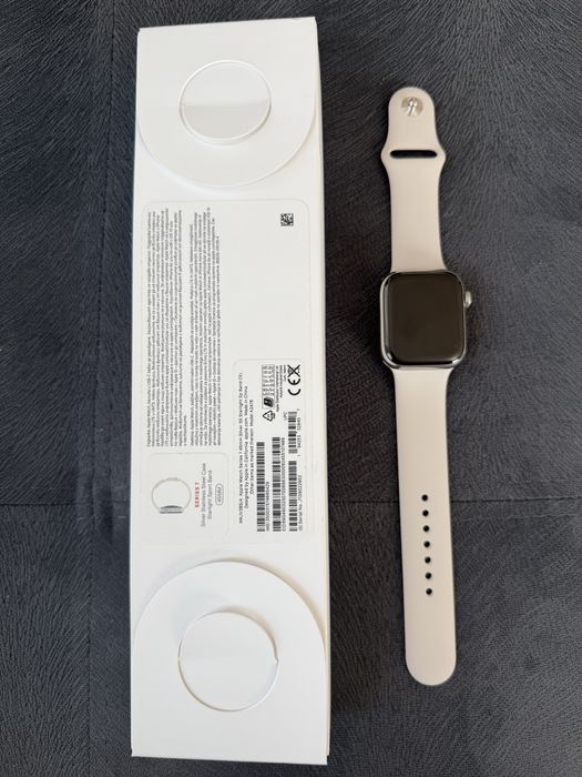 Apple Watch 7 45mm GPS + Cellular (eSIM) Stainless Steel