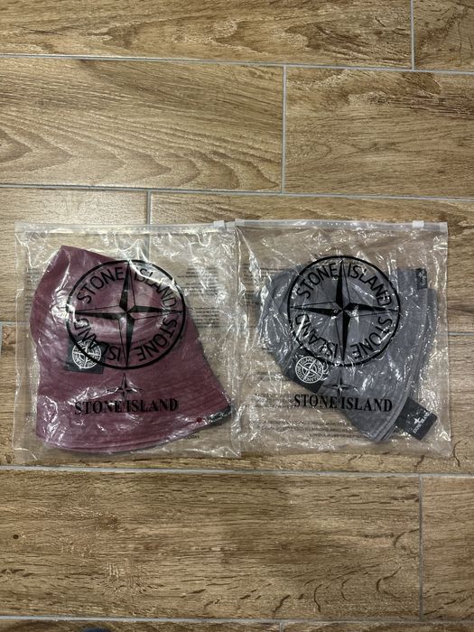 Stone Island bucket hat шапка идиотка