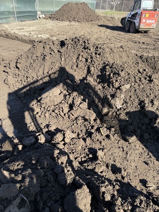 Pamant negru umplutura nisipos