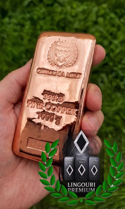 Moneda Monede | Lingouri Cupru Copper | Biblo Buffalo USA 1000g/1KG .999 *19%sub.EURODATA