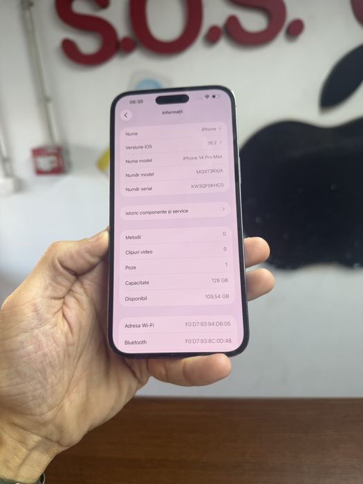 Vand Iphone 14 Pro Max 128Gb Purple