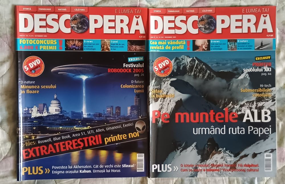 Reviste Revista Descopera Colectie