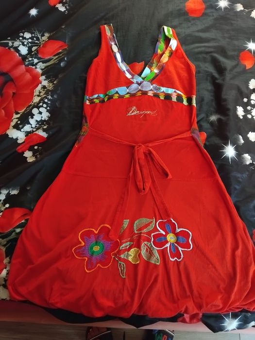 . Desiqual Спортна памучна дамска рокля