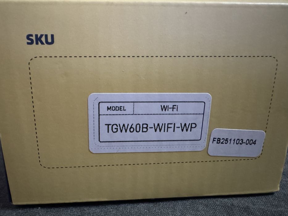 Smart room thermostat (TGW60b-wifi-wp)