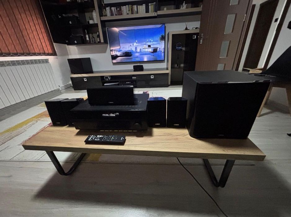 Home cinema Yamaha HTR 2071 + boxe NS SW 40