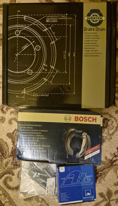 Placute frana noi cu kit inclus