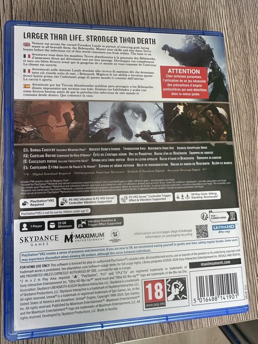 Vr 2 Behemont skydance’s