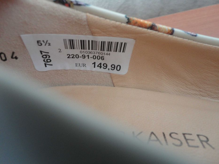 N38,5 Peter Kaiser/естествена кожа/дамски обувки