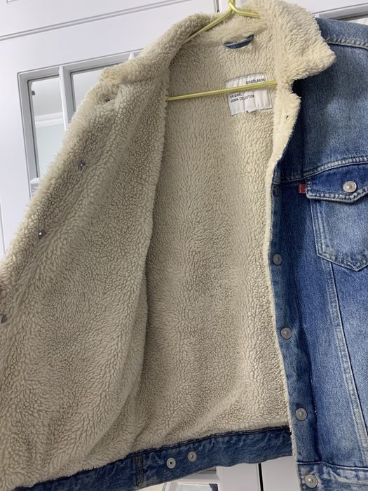 Продам джинсовку с мехом