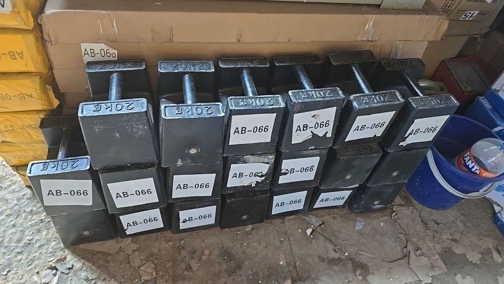 Tarozi toshlar 20kg lik zavod gost sitandart talablariga  javob beradi