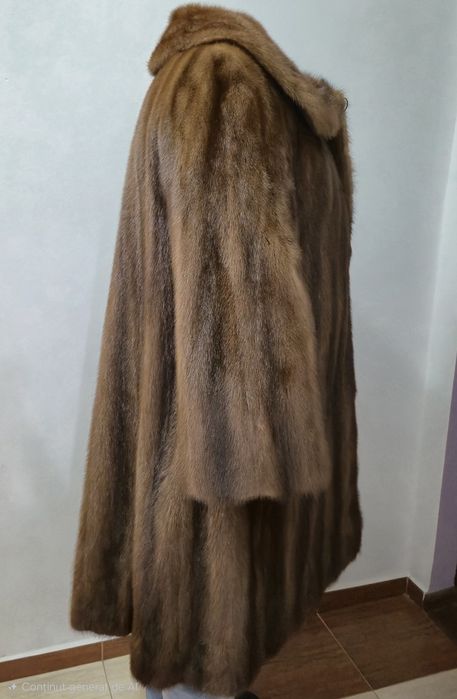 Haina de blana naturală de Vizon (nurca)