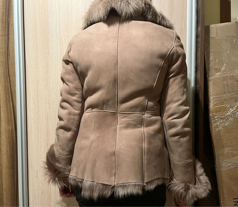 Vand palton de blana naturala