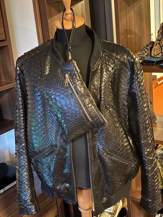 Geci unisex  din piele exotica  de Piton