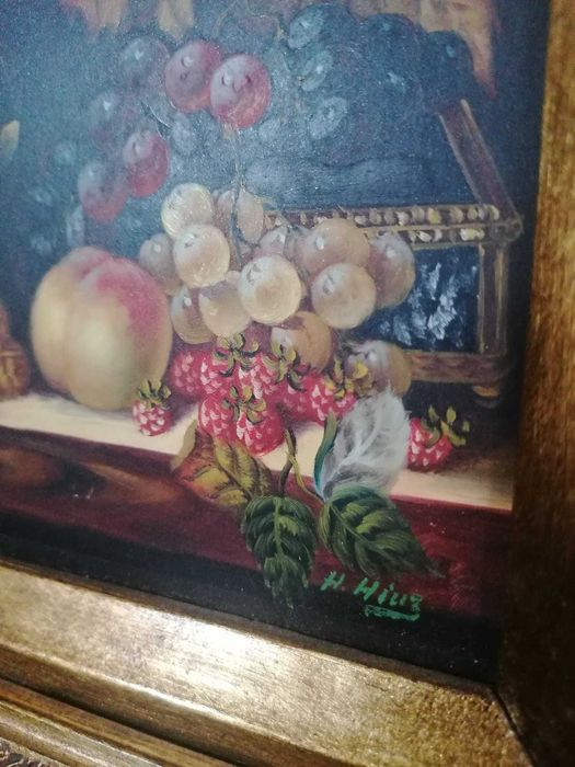 Tablou, Pictura in ulei, Cadru baroc