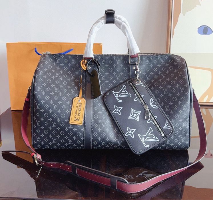 Geantă Louis Vuitton Keepall – Monogram Eclipse