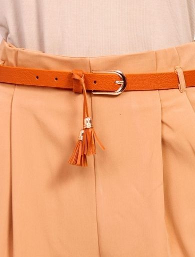 Pantaloni dama , culoare camel marime M