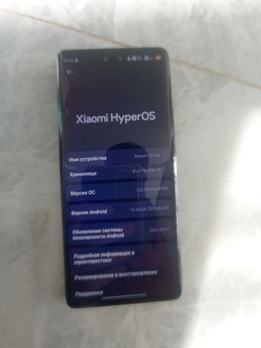 Xiaomi 13lite  с дефектами