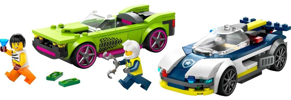 НОВО LEGO City 60415 - Преследване с полицейска кола