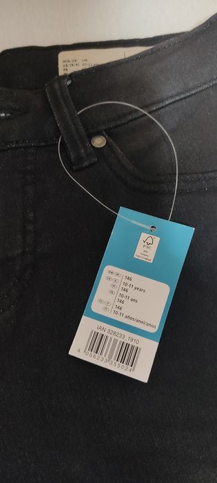 Дънки за момче черни