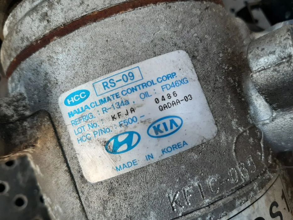compresor clima ac 1.0 b g3la hyundai i10 ba f500-qadaa-03