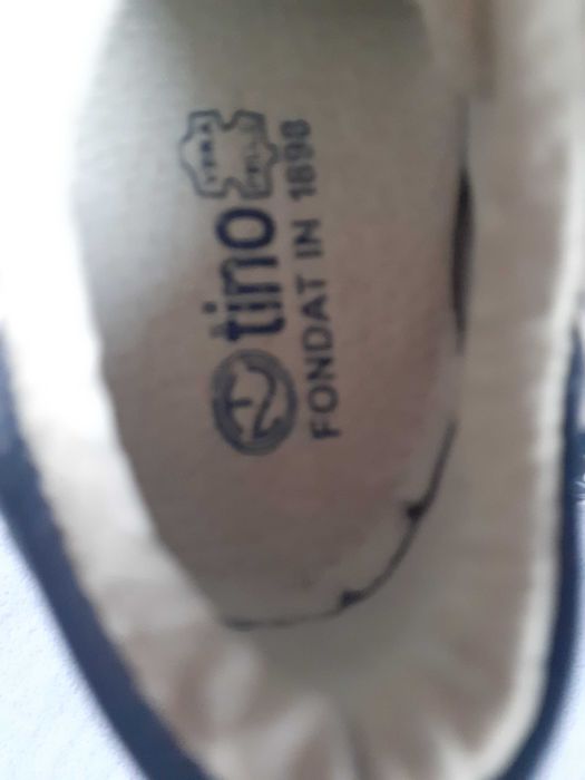 Pantofi piele Tino baietei, numar 25 (16cm masurat la interior), noi