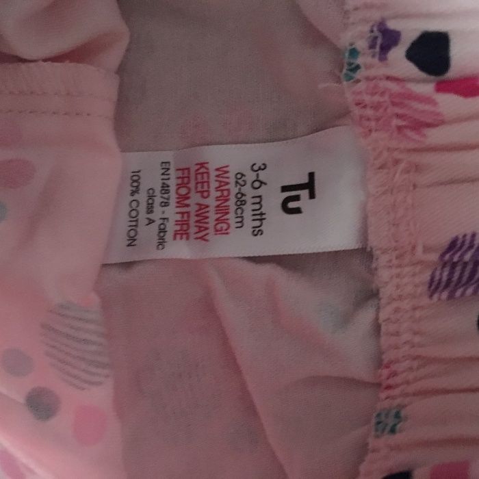 НОВИ дрешки 0-12 м. - панталонки, тениска, палтенце/яке