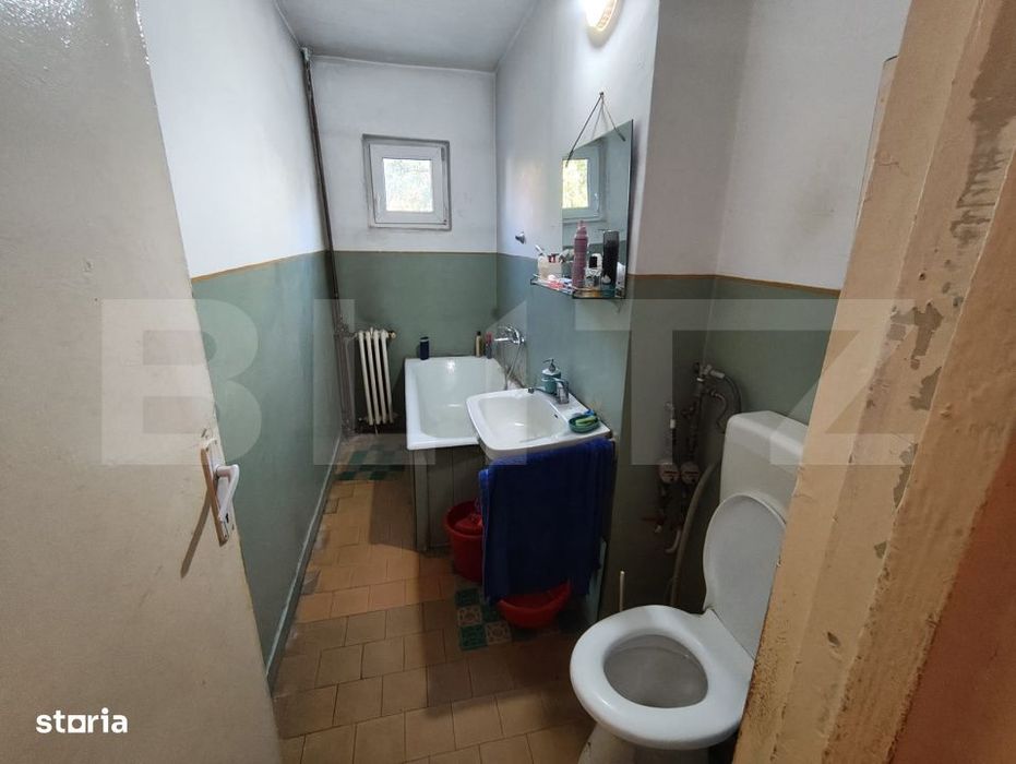 Apartament 3 camere la etajul 1 renovabil in Nufarul
