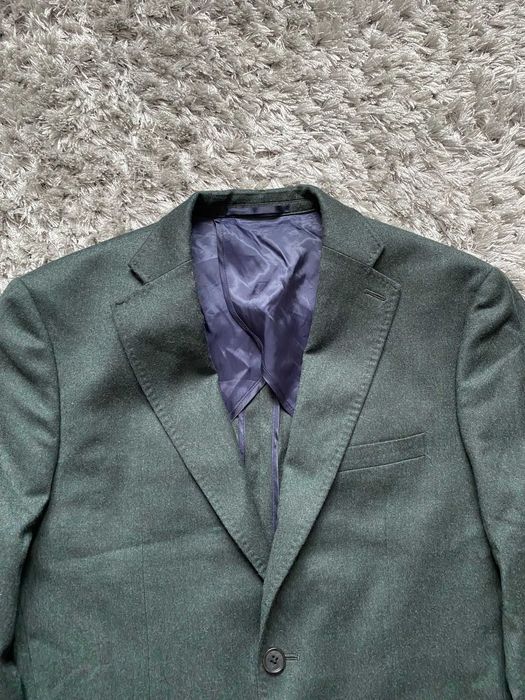 sacou verde we luxury edition din 100% lana