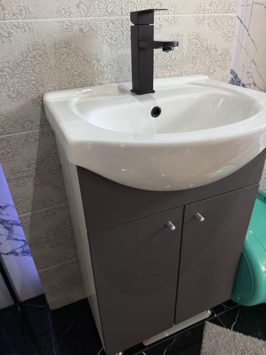 Set dulap+lavoar+baterie