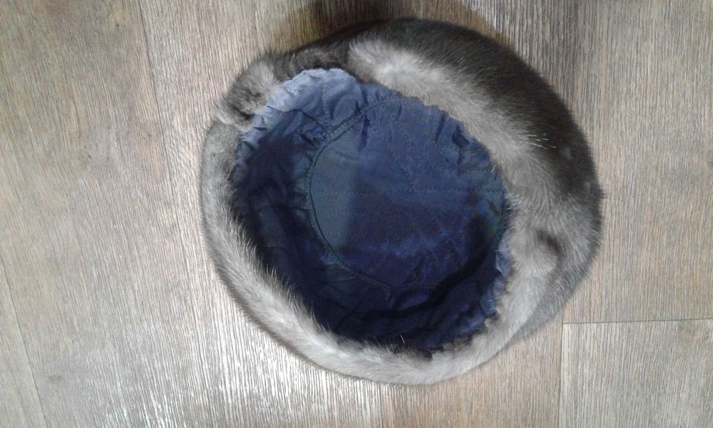 шапка зимняя .норка.