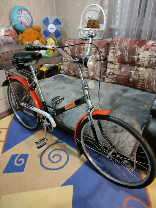 Велосипед  ERVI  советский СССР рэтро