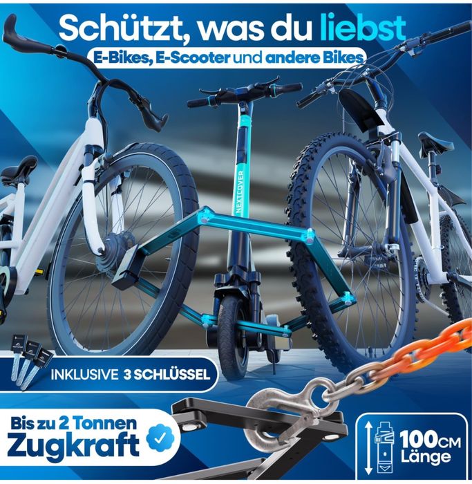 Сгъваема велосипедна ключалка NEXTCOVER