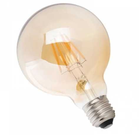 Lampa Suspensie Pooh 01-2403, neagra + 3 becuri cu Filament G125, 8W