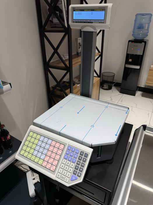 Касса Апарат, Моноблок, Программа, 2D сканер, чековый принтер, Весы.