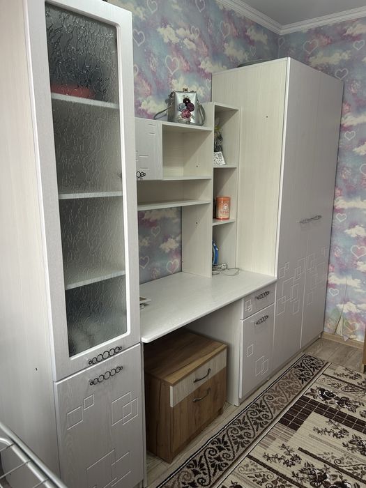 Детский кровать шкаф