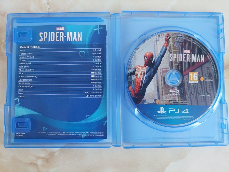 [PS4/PS5] Vând joc Spider-man (spiderman) original și impecabil //poze