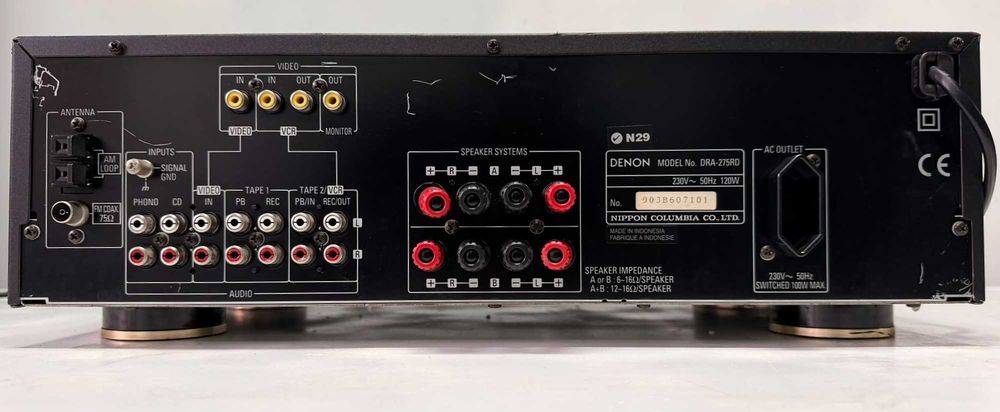 Amplificator Stereo Denon DRA-275RD RDS Receiver TEXT Variable Loudnes