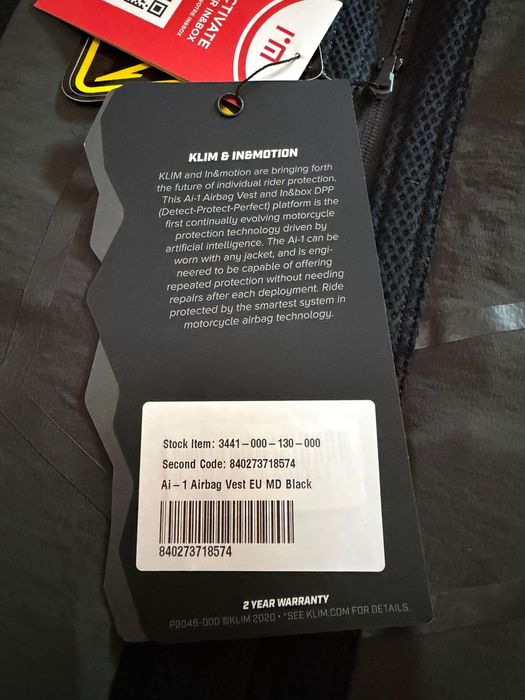 Vesta moto cu airbag klim