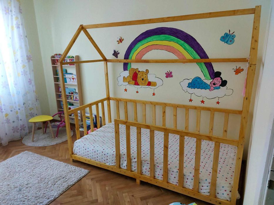 Детско легло къща
