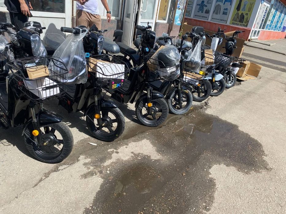 Электровелосипед электроскутер