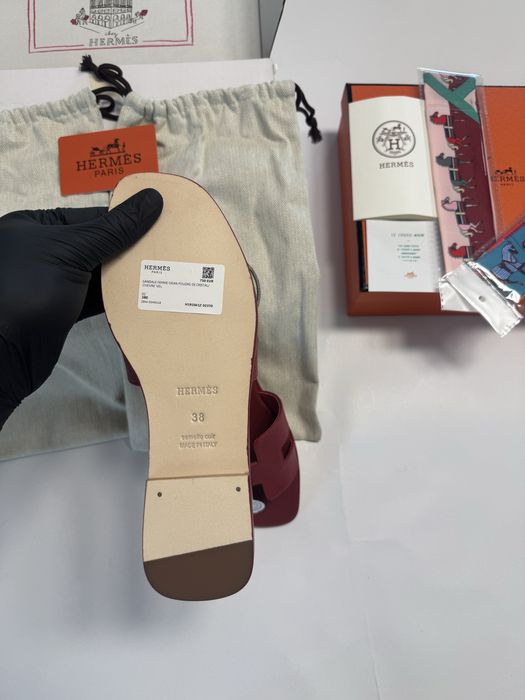 *PREMIUM* Papuci Hermès , Full Box, Mărimi 35/41 , 100% Piele Naturală