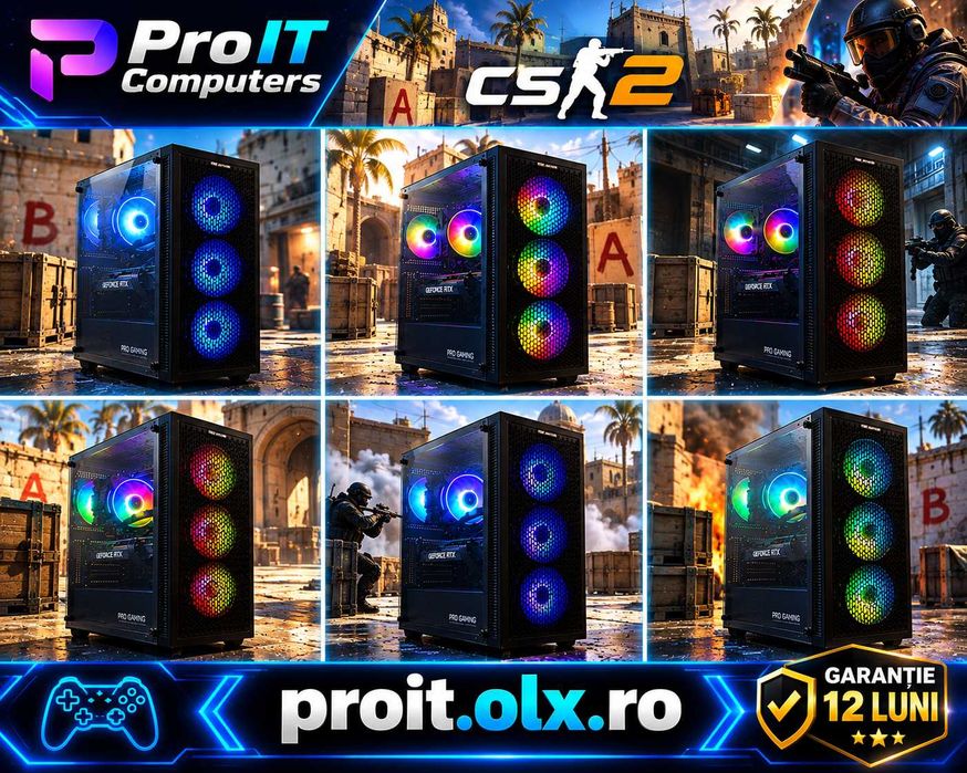 PC Gaming Ryzen 5500, 32GB DDR4, GTX 1660TI 6GB DDR5, SSD 512, 1TB