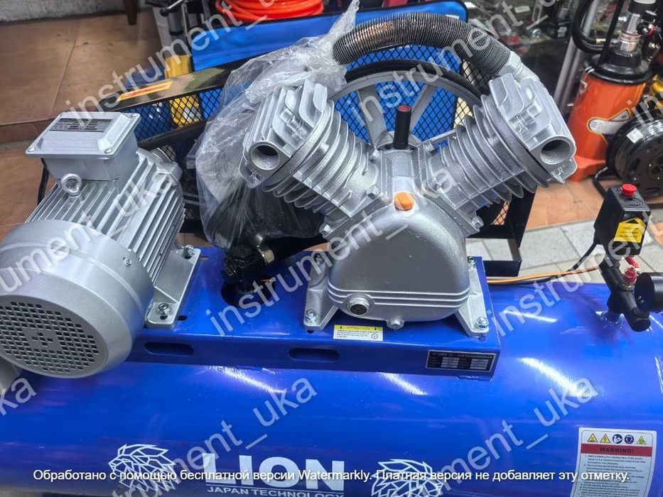 Компрессор воздушный Lion 300л 380в