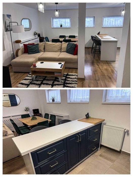 Apartament de 84mp cu 3 Camere, 2 Bai, 2 Birouri + Terasa 12mp