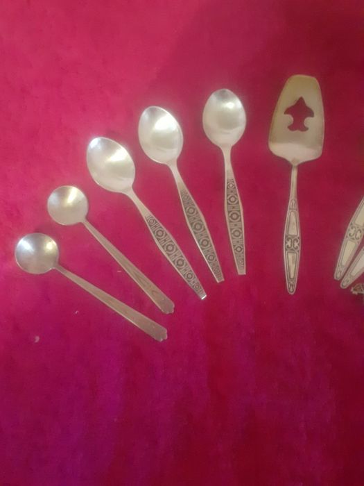 Чайные  ложки. Серебряные