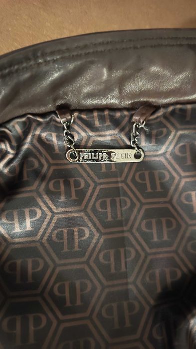 Кожаная куртка PHILIPP PLEIN
