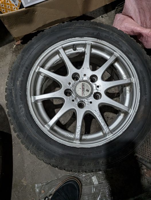 зимни гуми с джанти 15 цола, 5x114.3 ,suzuki swift sport